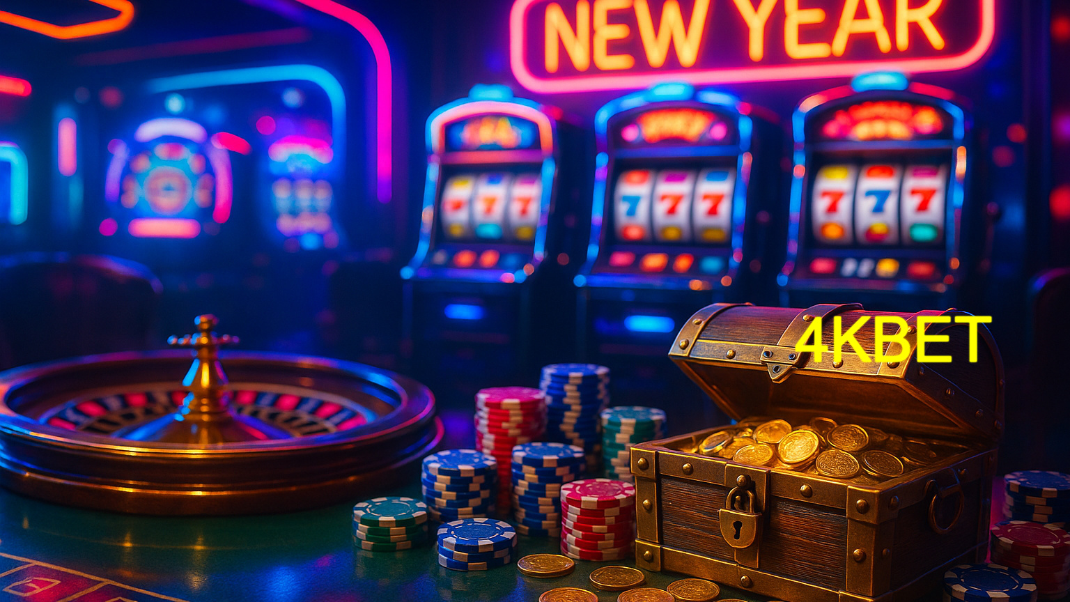Promoções de Ano Novo no 4KBET